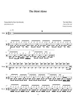 The Most Alone the Halo Effect Full Drum Transcription / Drum Sheet Music Jaslow Drum Sheets
