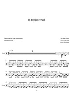 In Broken Trust the Halo Effect Full Drum Transcription / Drum Sheet Music Jaslow Drum Sheets