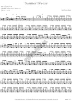Summer Breeze Mid Town Band Full Drum Transcription / Drum Sheet Music COPYDRUM