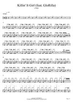 Killin' It Girl (feat. GloRilla) J Hope Full Drum Transcription / Drum Sheet Music COPYDRUM