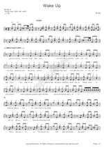 Wake Up Mr. Big Full Drum Transcription / Drum Sheet Music COPYDRUM