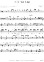 A Watercolor on a Rainy Day (비오는 날의 수채화) Lena Park (박정현) Full Drum Transcription / Drum Sheet Music COPYDRUM