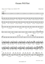 Oceans Will Part (Live) Hillsong Worship Full Drum Transcription / Drum Sheet Music COPYDRUM