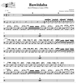 Bawitdaba Kid Rock Full Drum Transcription / Drum Sheet Music DrumSetSheetMusic.com