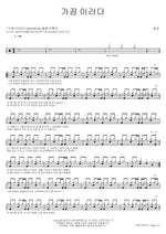 Sometimes Like This (가끔 이러다) Punch (펀치) Full Drum Transcription / Drum Sheet Music COPYDRUM
