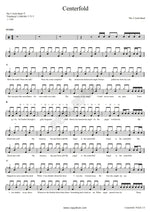 Centerfold The J. Geils Band Full Drum Transcription / Drum Sheet Music COPYDRUM