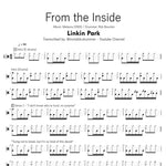 From the Inside Linkin Park Full Drum Transcription / Drum Sheet Music Smdrums