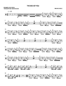 The Idea of You - Nine Inch Nails - Full Drum Transcription / Drum Sheet Music - Aidan Hoover