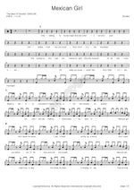Mexican Girl Smokie Full Drum Transcription / Drum Sheet Music COPYDRUM