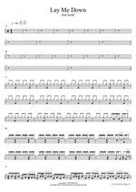 Lay Me Down Sam Smith Full Drum Transcription / Drum Sheet Music COPYDRUM
