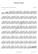 Rockin Julius Billy Brooks Full Drum Transcription / Drum Sheet Music COPYDRUM