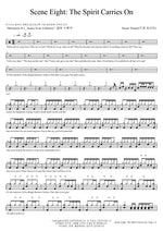 Scene Eight: the Spirit Carries On Dream Theater Full Drum Transcription / Drum Sheet Music COPYDRUM