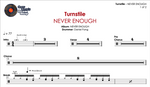Never Enough Turnstile Full Drum Transcription / Drum Sheet Music Chef Cook