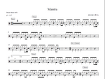 Mantra Jennie Kim (제니) Full Drum Transcription / Drum Sheet Music Drum Sheet MX