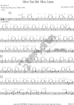 Have You Met Miss Jones RAY BROWN Full Drum Transcription / Drum Sheet Music COPYDRUM