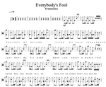 Everybody's Fool Evanescence Full Drum Transcription / Drum Sheet Music Cyril Mayer