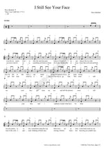 I Still See Your Face Steve Barakatt Full Drum Transcription / Drum Sheet Music COPYDRUM