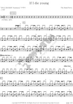 If I Die Young The Band Perry Full Drum Transcription / Drum Sheet Music COPYDRUM