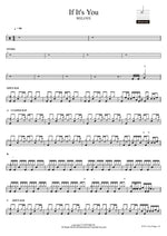 If It's You WELOVE Full Drum Transcription / Drum Sheet Music COPYDRUM