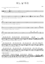One Day, Us (어느 날 우리) Kim Feel (김필) Full Drum Transcription / Drum Sheet Music COPYDRUM