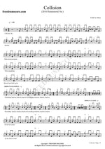 Collision Faith No More Full Drum Transcription / Drum Sheet Music COPYDRUM
