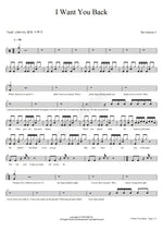 I Want You Back The Jackson 5 Full Drum Transcription / Drum Sheet Music COPYDRUM
