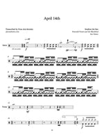 April 14th Swallow the Sun Full Drum Transcription / Drum Sheet Music Jaslow Drum Sheets