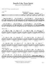 Smells Like Teen Spirit (COOP3RDRUMM3R Drum Cover) Nirvana Full Drum Transcription / Drum Sheet Music COPYDRUM