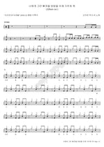 Teach Me How to Stop Falling for You (너에게 그만 빠져들 방법을 이제 가르쳐 줘) Oh Jieun and The Wolves (오지은과 늑대들) Full Drum Transcription / Drum Sheet Music COPYDRUM