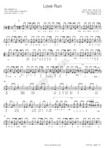Love Run (Love Run) Amber (엠버) Full Drum Transcription / Drum Sheet Music COPYDRUM