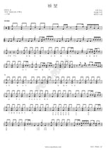 Fool (바보) Tae Jin Ah (태진아) Full Drum Transcription / Drum Sheet Music COPYDRUM