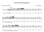Love Is a Laserquest Arctic Monkeys Full Drum Transcription / Drum Sheet Music Franki Bio