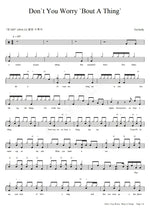 Don't You Worry 'Bout a Thing Tori Kelly Full Drum Transcription / Drum Sheet Music COPYDRUM