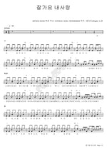 Goodbye My Love (잘가요 내사랑) 8Eight (에이트) Full Drum Transcription / Drum Sheet Music COPYDRUM