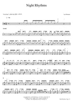 Night Rhythms Lee Ritenour Full Drum Transcription / Drum Sheet Music COPYDRUM