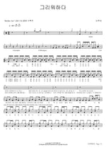 Missing You (그리워하다) BTOB (비투비) Full Drum Transcription / Drum Sheet Music COPYDRUM