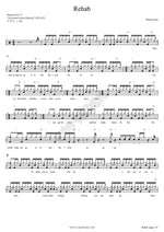 Rehab Mamas Gun Full Drum Transcription / Drum Sheet Music COPYDRUM