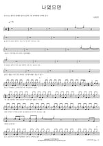 If It Were Me (나였으면) Na Yoon Kwon (나윤권) Full Drum Transcription / Drum Sheet Music COPYDRUM