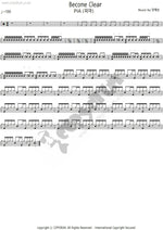 Bocome Clear Pia (피아) Full Drum Transcription / Drum Sheet Music COPYDRUM