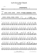 Let's Go to the Church CMF 2006 Full Drum Transcription / Drum Sheet Music COPYDRUM