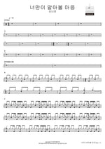 너만이 알아볼 마음 김나영 Full Drum Transcription / Drum Sheet Music COPYDRUM