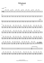 Whiplash aespa Full Drum Transcription / Drum Sheet Music COPYDRUM