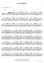 Fat Chance 311 Full Drum Transcription / Drum Sheet Music COPYDRUM