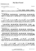 My Best Friend Hillsong Kids Full Drum Transcription / Drum Sheet Music COPYDRUM