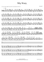 Why Worry Set It Off Full Drum Transcription / Drum Sheet Music COPYDRUM