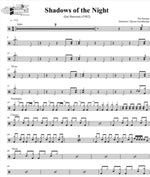 Shadows of the Night Pat Benatar Full Drum Transcription / Drum Sheet Music DrumSetSheetMusic.com