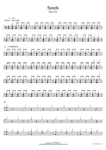 Seeds Bon Jovi Full Drum Transcription / Drum Sheet Music COPYDRUM
