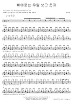 The Clown Laughs at Us (2019) (삐에로는 우릴 보고 웃지 (2019)) Kim Wan Sun (김완선) Full Drum Transcription / Drum Sheet Music COPYDRUM