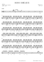 Still Beautiful (여전히 아름다운지) Kim Yeon Woo (김연우) Full Drum Transcription / Drum Sheet Music COPYDRUM