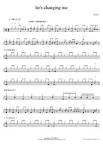 He's Changing Me (he’s changing me) Kim Yoon Jin (김윤진) Full Drum Transcription / Drum Sheet Music COPYDRUM